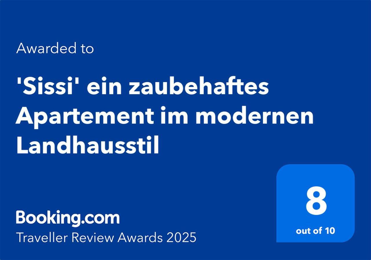 'Sissi' Ein Zaubehaftes Apartement Im Modernen Landhausstil オーバーアマーガウ エクステリア 写真
